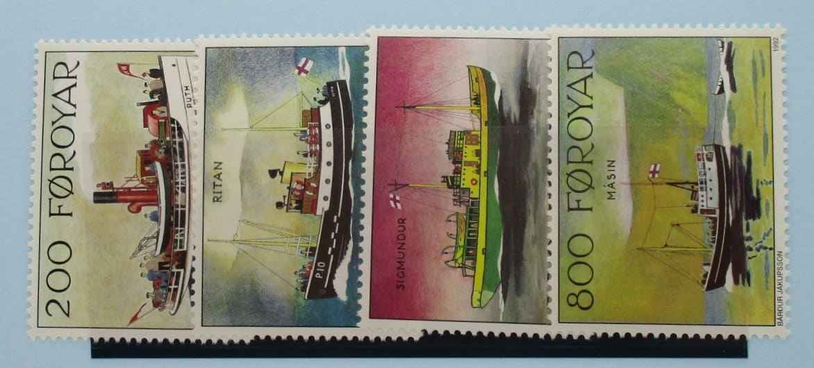 Faroe Islands Stamps, 1992, SG220-223, Mint image 0