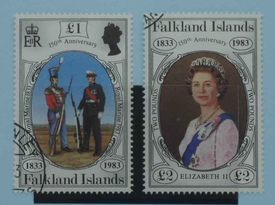 Falkland Islands Stamps, 1983, SG448-449, Used image 0