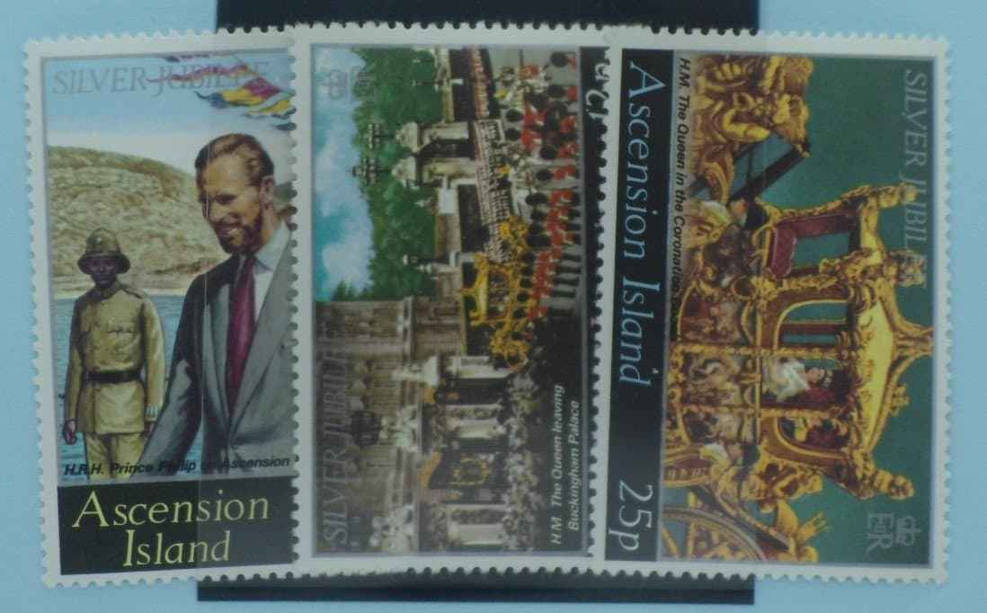Ascension Island Stamps, 1977, SG222-224, Mint image 0