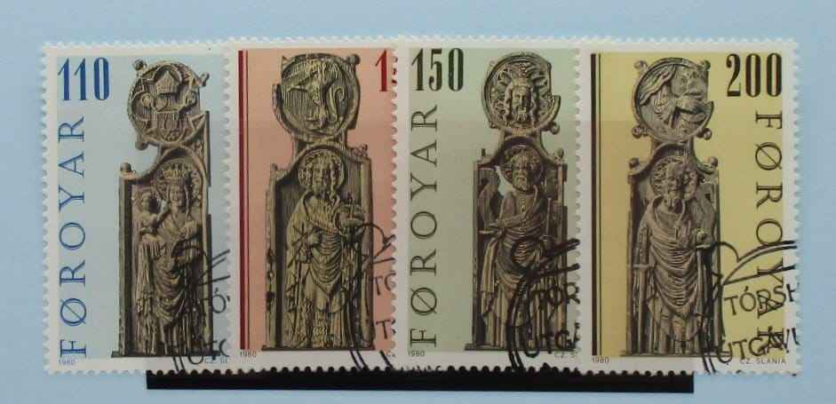 Faroe Islands Stamps, 1980, SG54-57, Used image 0