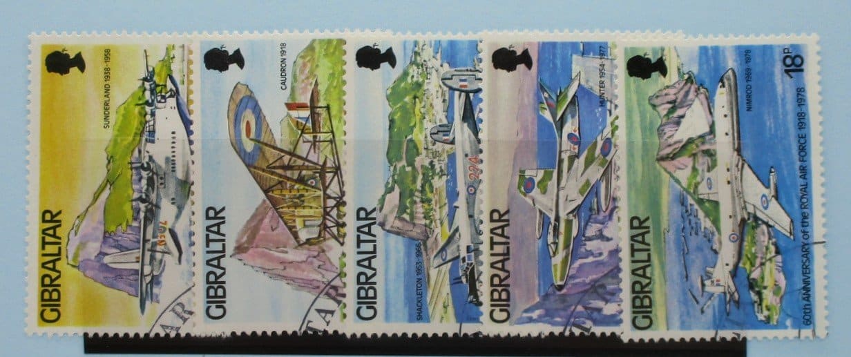 Gibraltar Stamps, 1978, SG407-411, Used image 0