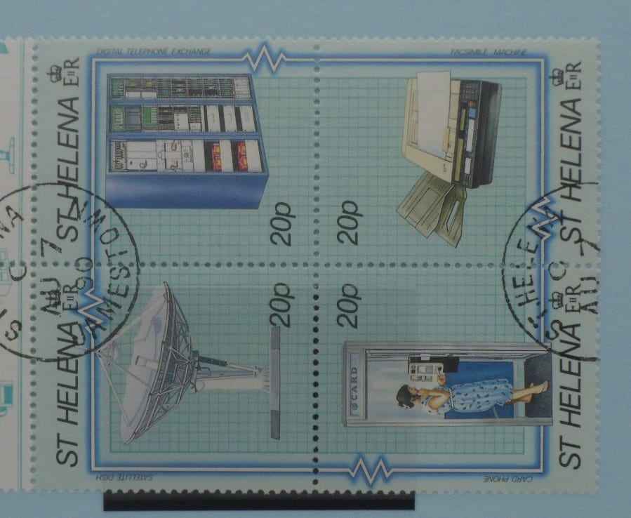St Helena Stamps, 1990, SG566-569, Used image 0
