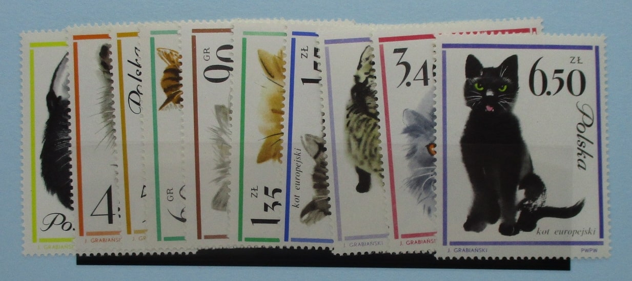 Poland Stamps, 1964, SG1469-1478, Mint image 0