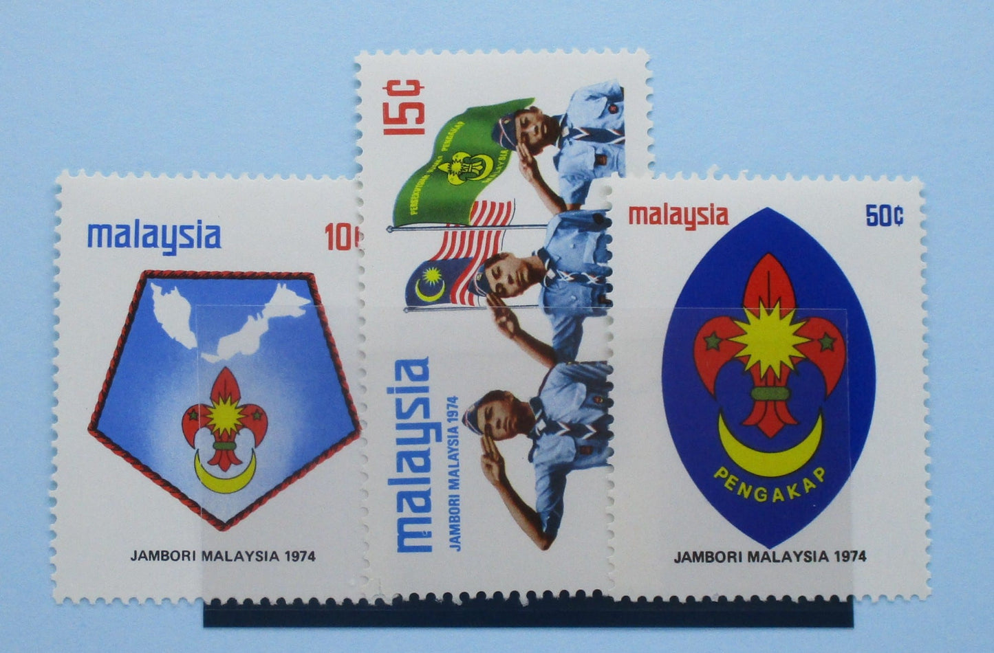 Malaysia Stamps, 1974, SG117-119, Mint image 0