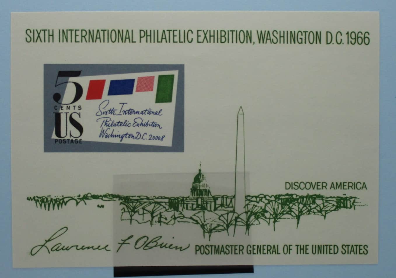 USA Stamps, 1966, MS1291, Mint image 0