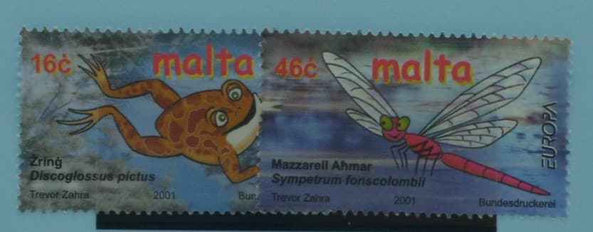 Malta Stamps, 2001, SG1212-1213, Mint image 0