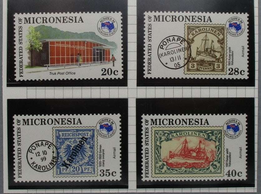 Micronesia Stamps, 1984, SG24-27, Mint image 0