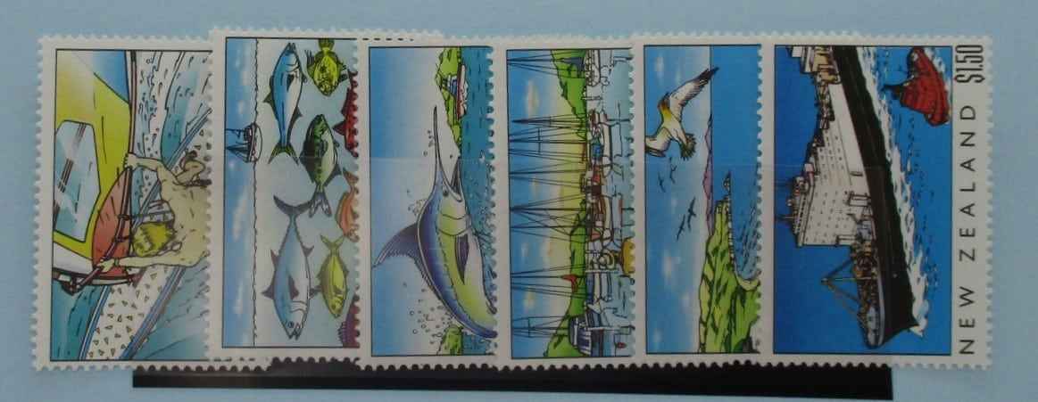 New Zealand Stamps, 1989, SG1524-1529, Mint image 0