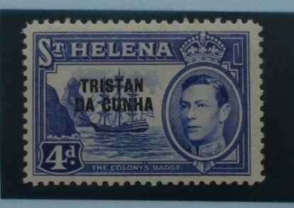 Tristan da Cunha Stamps, 1952, SG6, Mint image 0