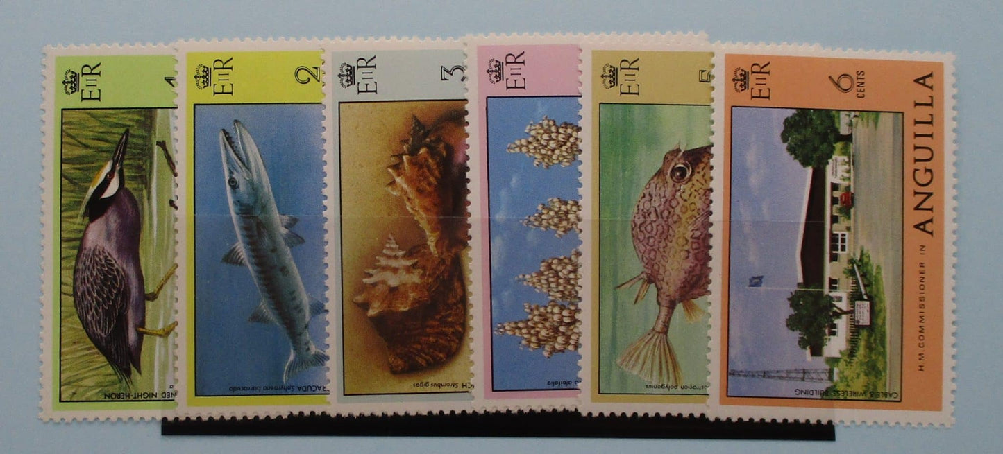 Anguilla Stamps, 1977-78, SG274-279, Mint image 0