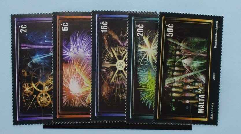 Malta Stamps, 2000, SG1181-1185, Mint image 0