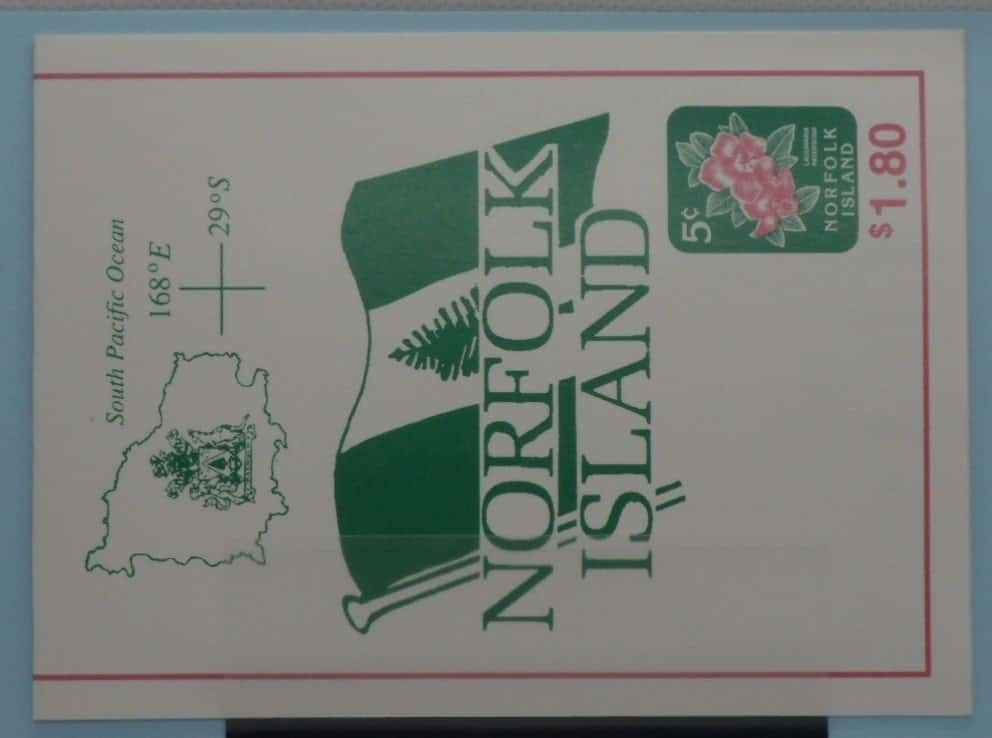 Norfolk Island Stamps, 1995, SB7, Mint image 0