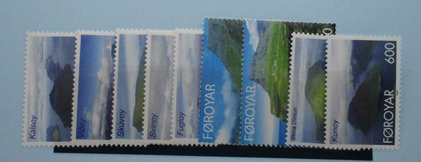 Faroe Islands Stamps, 1999-2004, SG361-369, Mint image 0
