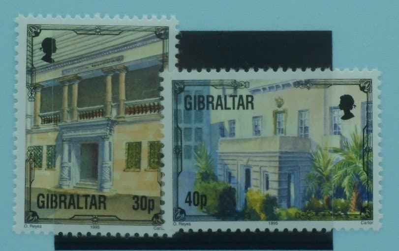 Gibraltar Stamps, 1993-95, SG704a-704b, Mint image 0