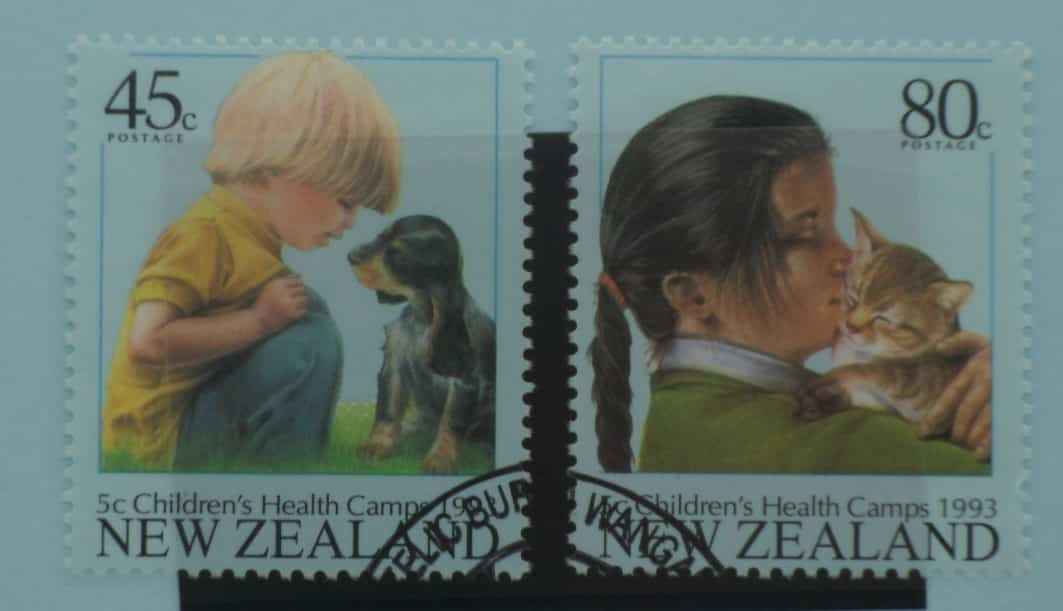 New Zealand Stamps, 1993, SG1741-1742, Used image 0