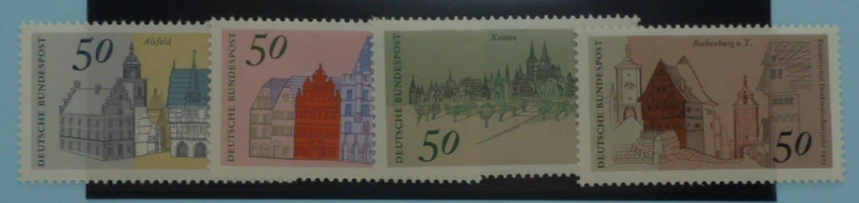 West Germany Stamps, 1975, SG1756-1759, Mint image 0