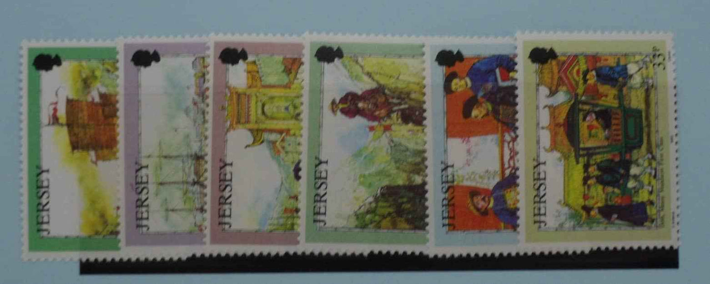 Jersey Stamps, 1992, SG573-578, Mint image 0