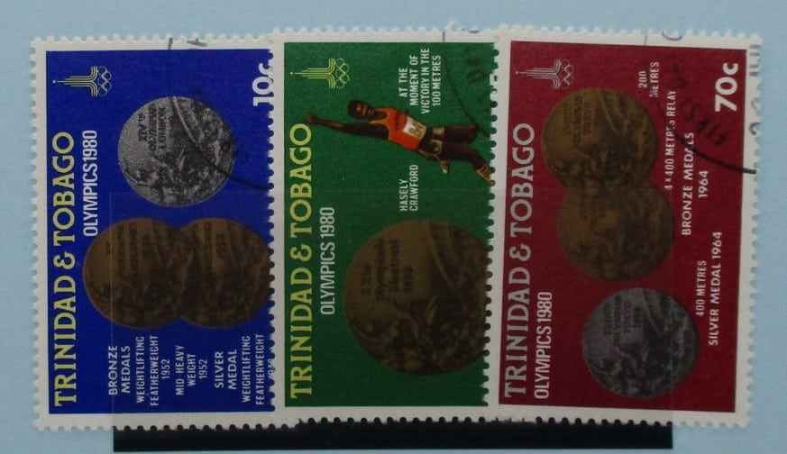 Trinidad and Tobago Stamps, 1980, SG568-570, Used image 0
