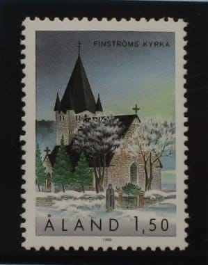 Aland Islands Stamps, 1989, SG40, Mint image 0