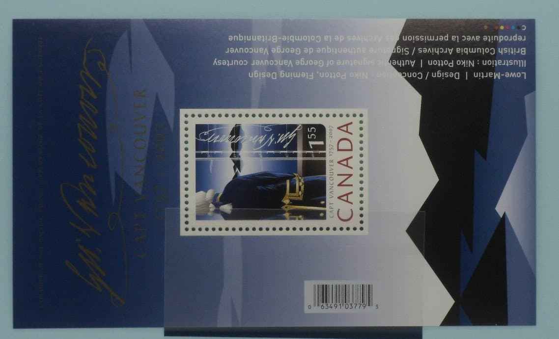 Canada Stamps, 2007, MS2498, Mint image 0