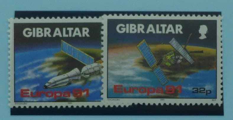 Gibraltar Stamps, 1991, SG649-650, Mint image 0