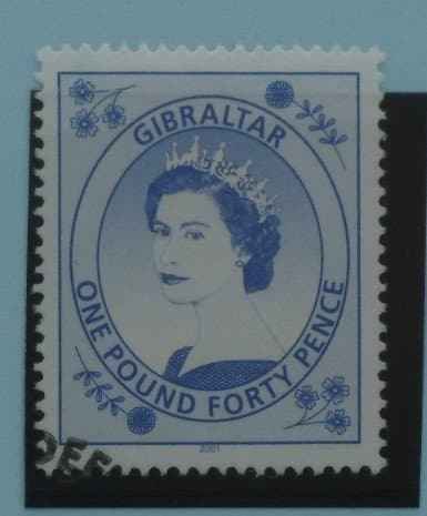 Gibraltar Stamps, 1999-2001, SG869b, Used image 0