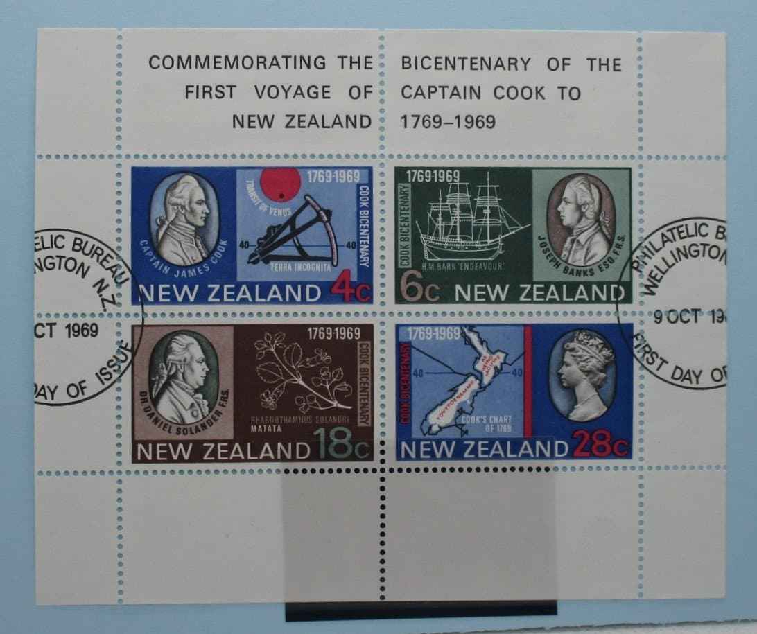 New Zealand Stamps, 1969, MS910, Used image 0