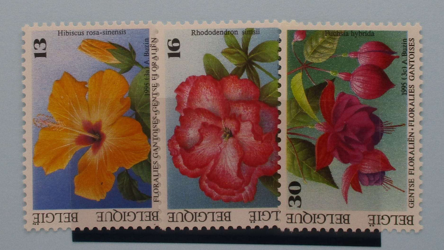 Belgium Stamps, 1995, SG3256 - 3528, Mint - Manor Stamps