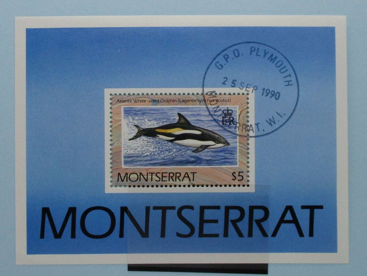 Montserrat Stamps, 1990, MS827, Used image 0