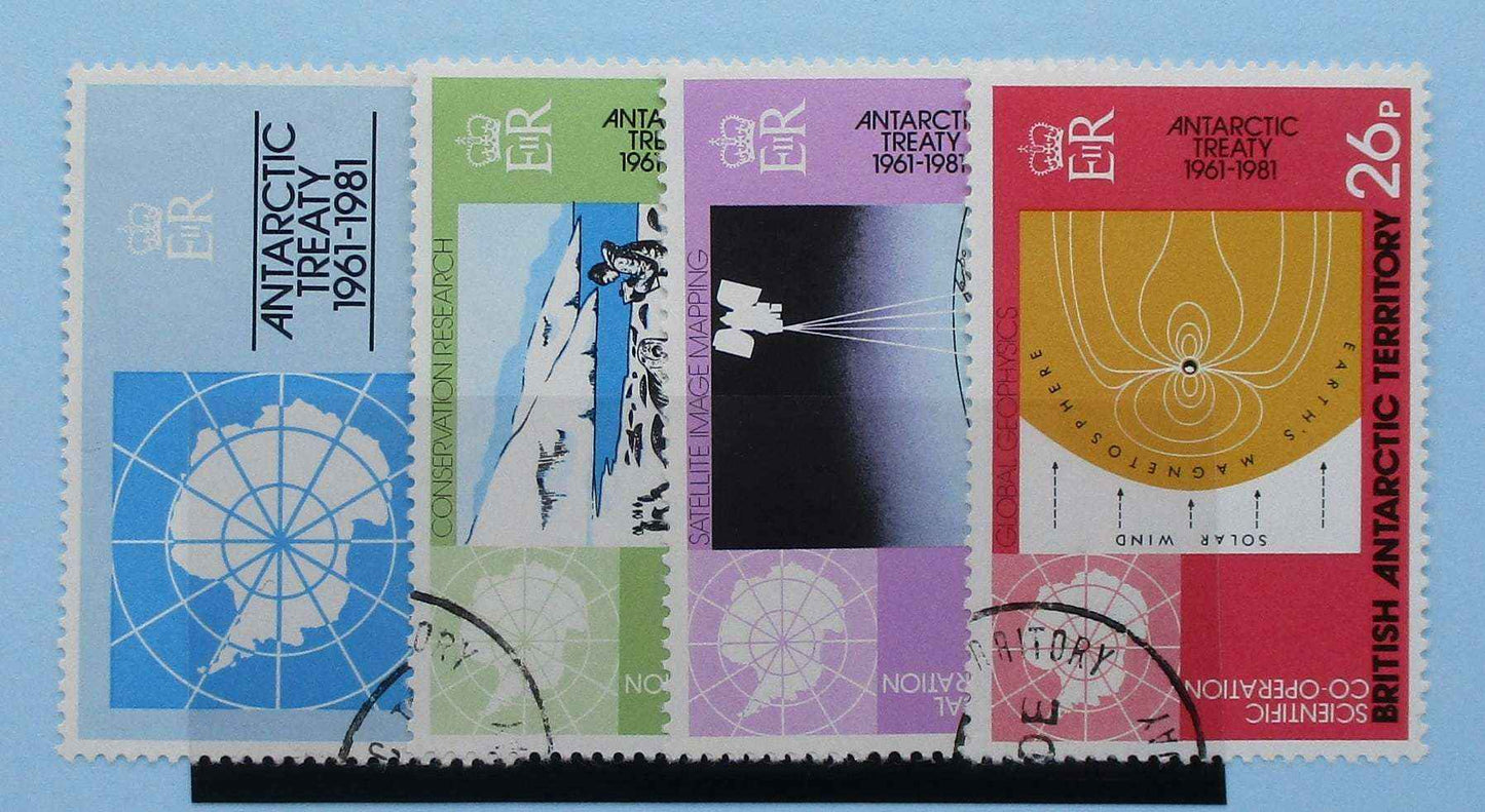British Antarctic Territory Stamps, 1981, SG99-102, Used - Manor Stamps