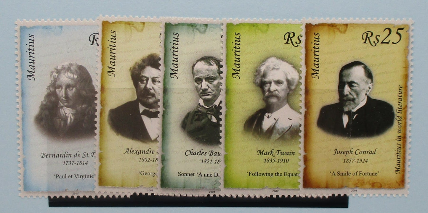 Mauritius Stamps, 2008, SG1175-1179, Mint image 0