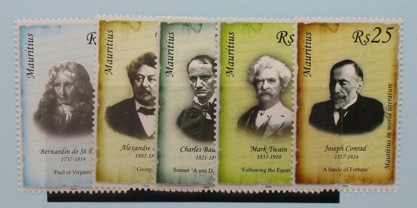 Mauritius Stamps, 2008, SG1175-1179, Mint image 0