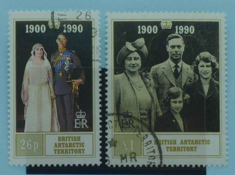 British Antarctic Territory Stamps, 1990, SG186-187, Used image 0
