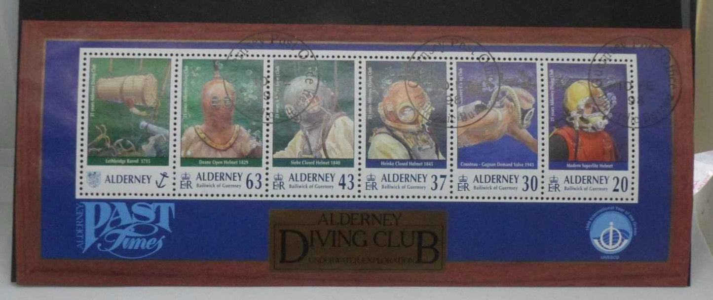 Alderney Stamps, 1998, MSA115, Used image 0