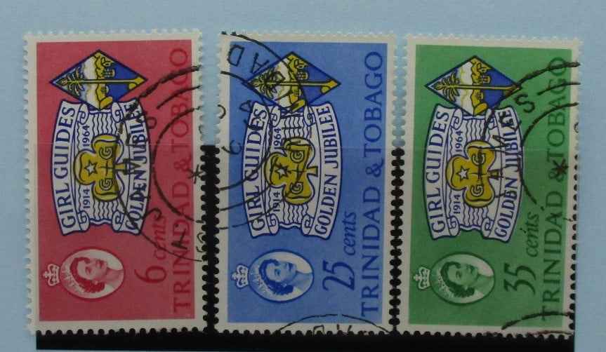 Trinidad and Tobago Stamps, 1964, SG308-310, Used image 0