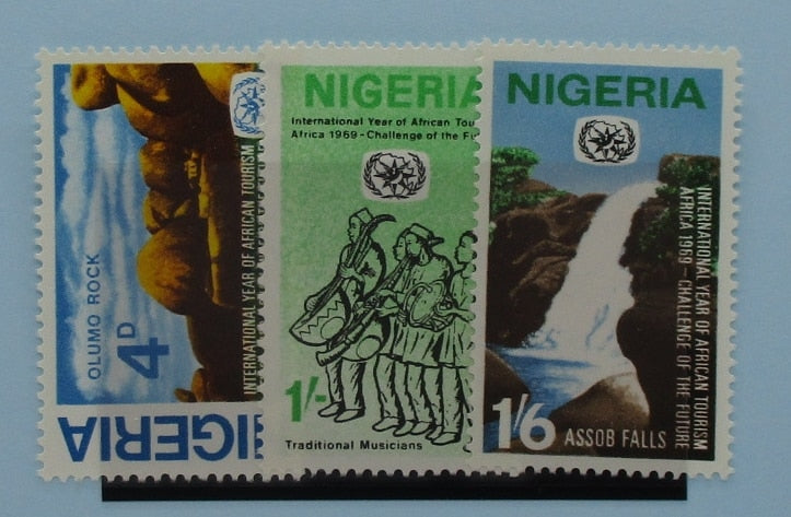Nigeria Stamps, 1969, SG237-239, Mint image 0