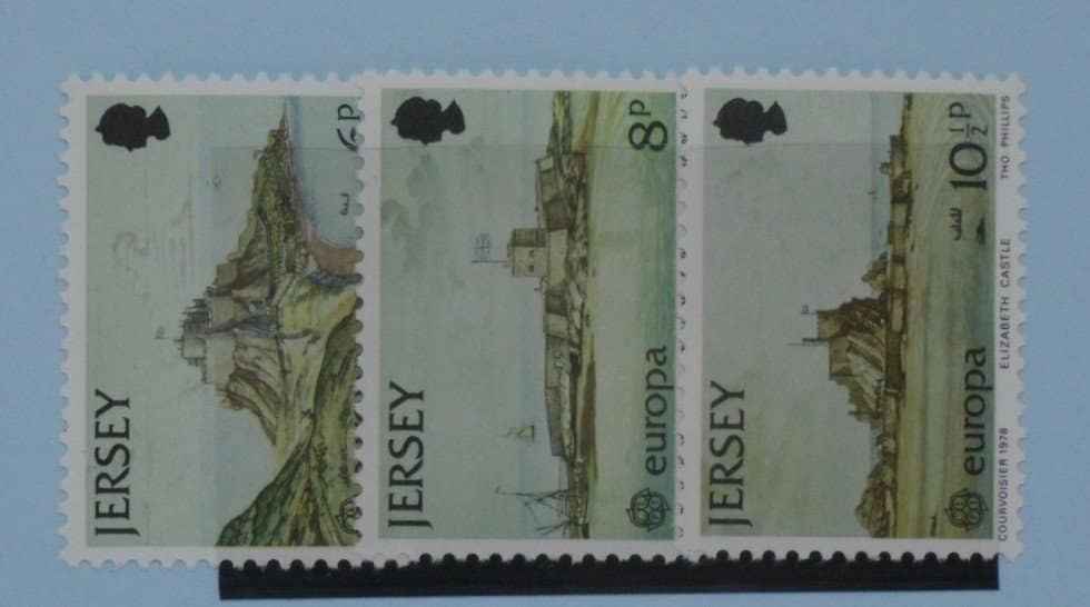 Jersey Stamps, 1978, SG187-189, Mint image 0