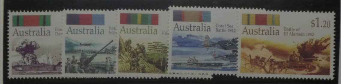 Australia Stamps, 1992, SG1338-1342, Mint image 0