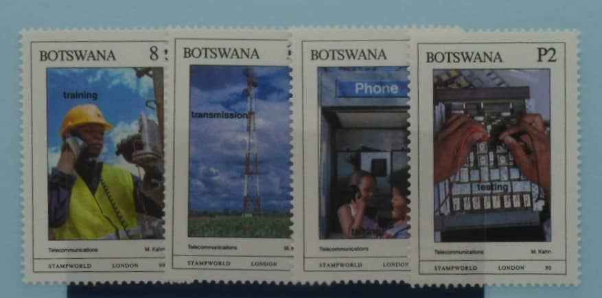 Botswana Stamps, 1990, SG693-696, Mint image 0