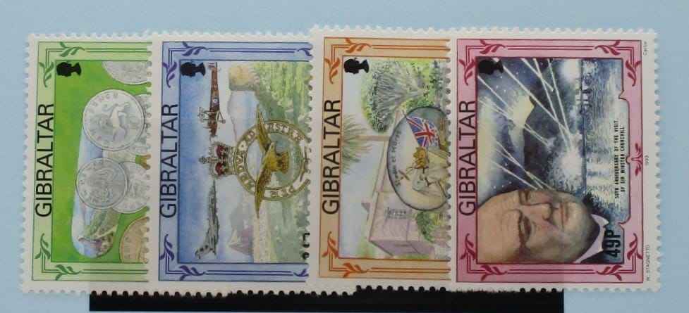 Gibraltar Stamps, 1993, SG709-712, Mint image 0