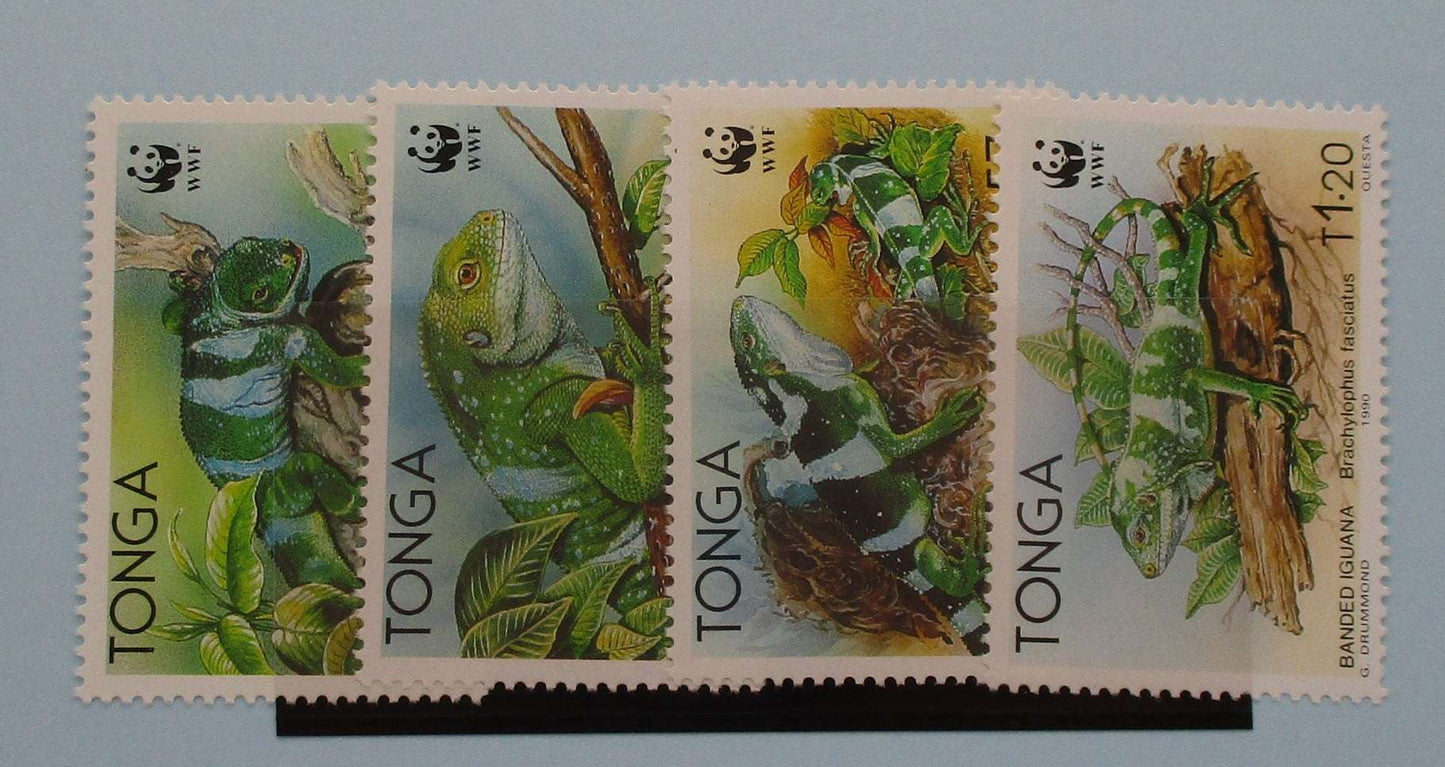 Tonga Stamps, 1990, SG1105-1108, Mint image 0