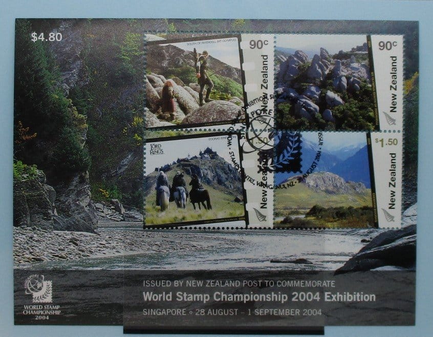 New Zealand Stamps, 2004, MS2731, Used image 0