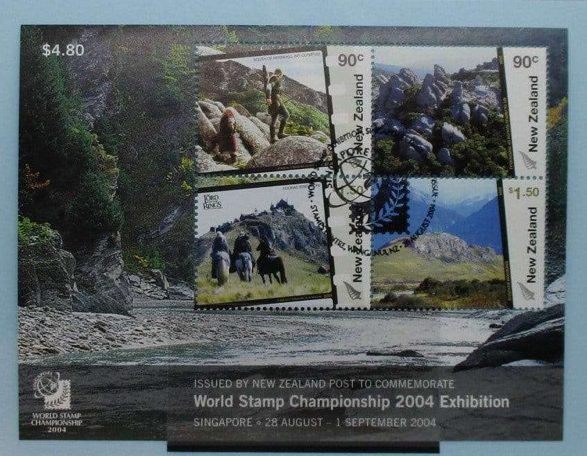 New Zealand Stamps, 2004, MS2731, Used image 0