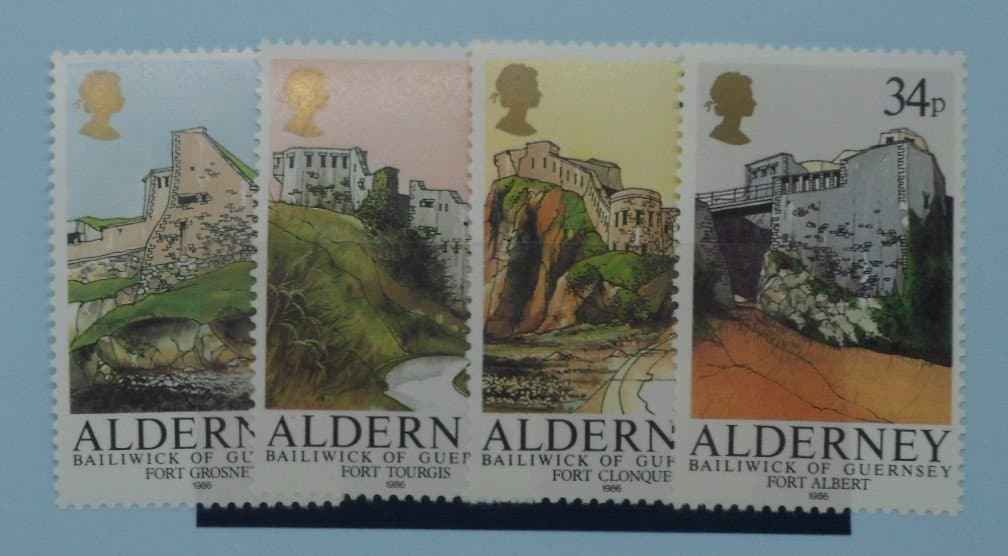 Alderney Stamps, 1986, SGA28-31, Mint image 0