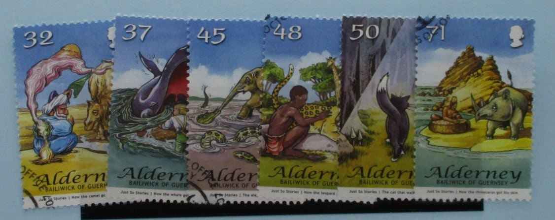 Alderney Stamps, 2007, SGA322-A327, Used image 0