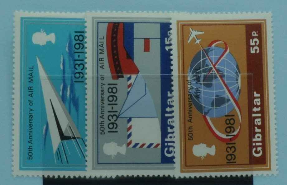 Gibraltar Stamps, 1981, SG454-456, Mint image 0