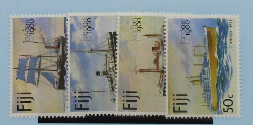 Fiji Stamps, 1980, SG596-599, Mint image 0