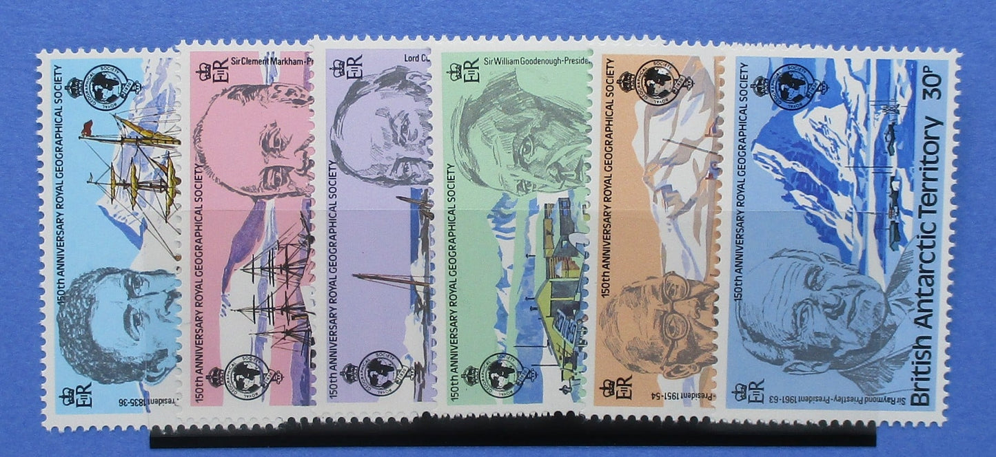 British Antarctic Territory Stamps, 1980, SG93-98, Mint image 0