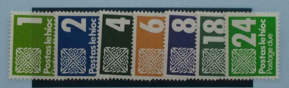 Ireland Stamps, 1980, SGD25-D30, D32, Mint image 0