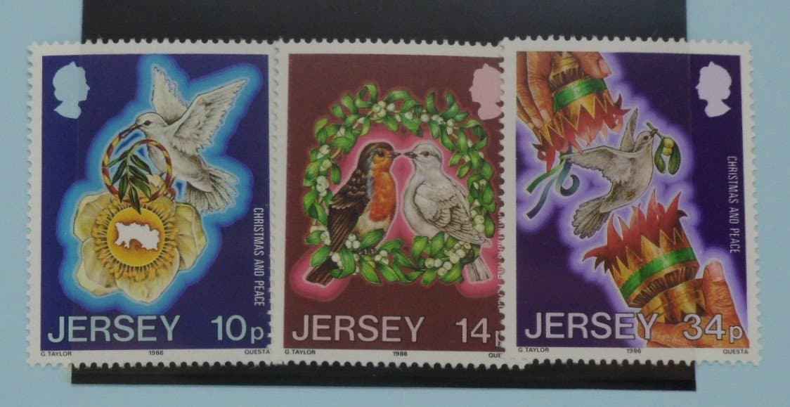 Jersey Stamps, 1986, SG402-404, Mint image 0
